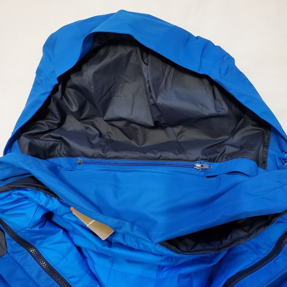 Patagonia Mens 3 in 1 Snowshot Jacket Blue XLarge NWT - Picture 15 of 15